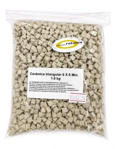 Pirámide cerámica 6 mm para desbaste Rotalex| Incogal