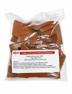 Goma laca para grabado y engastado 450 gr aprox.| Incogal