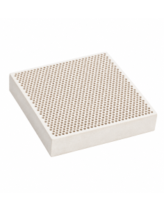 Ladrillo panal refractario para soldar 100 × 100 × 21 mm