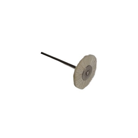 Cepillo blanco pelo de cabra montado| Incogal