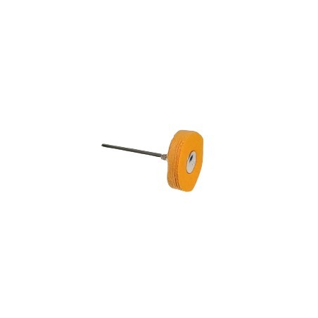 Disco amarillo tela montado| Incogal