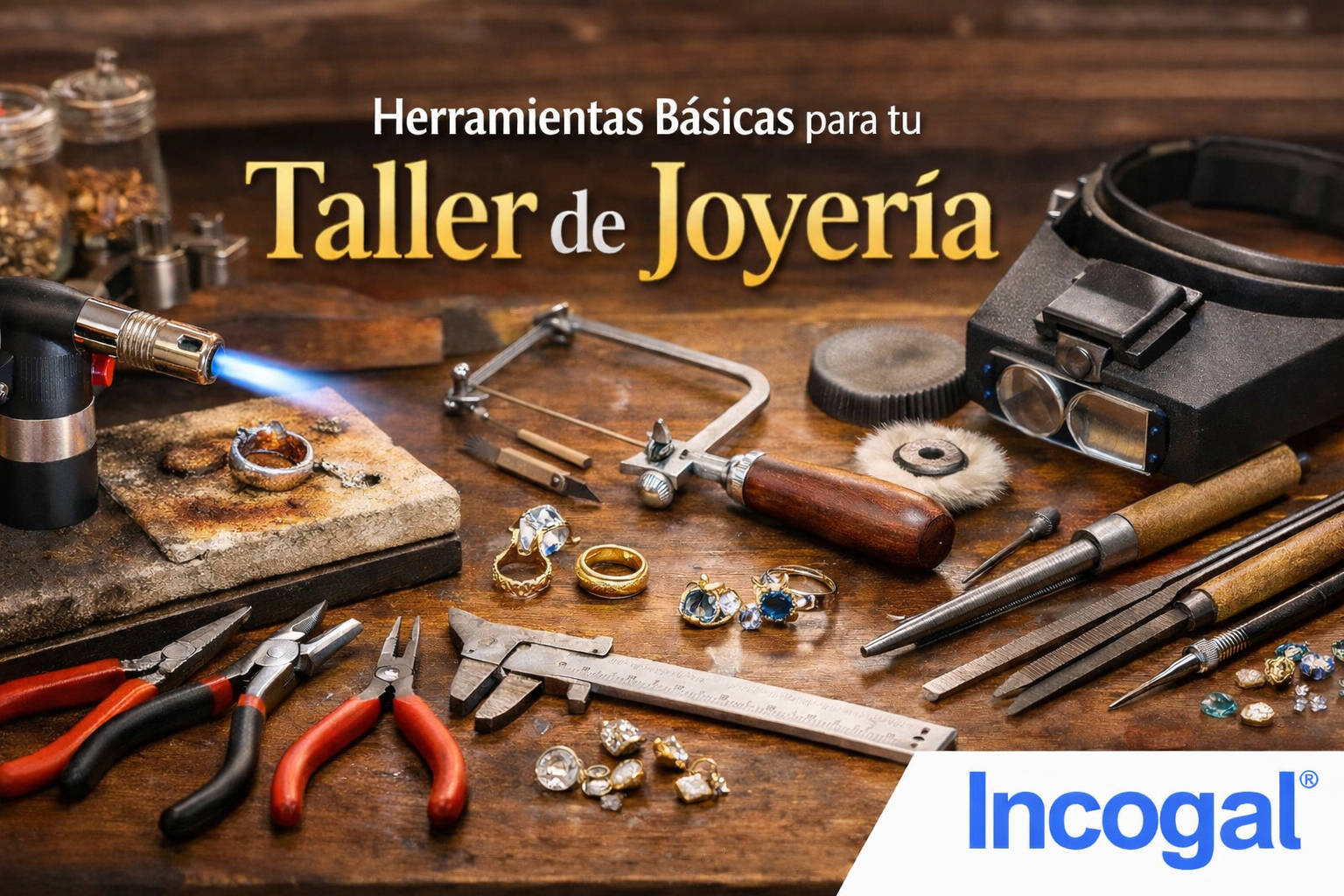 Herramientas básicas para tu taller de joyería