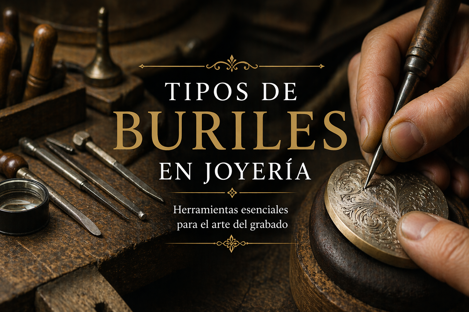 Buriles para joyería