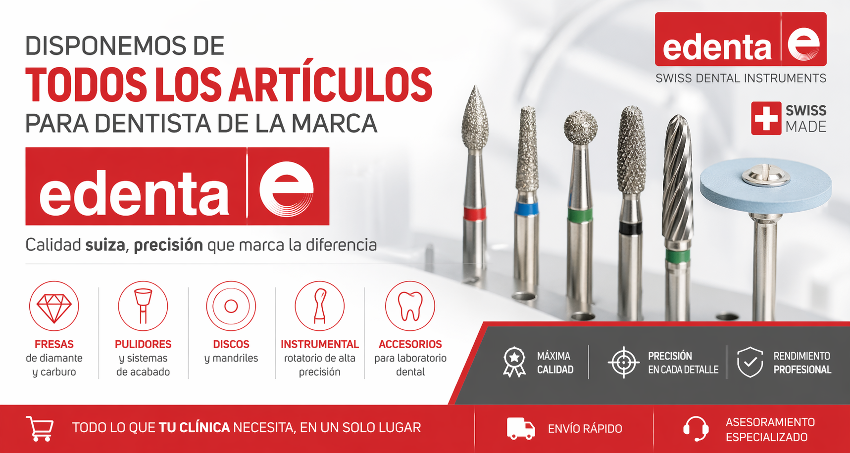 Productos dentales Edenta