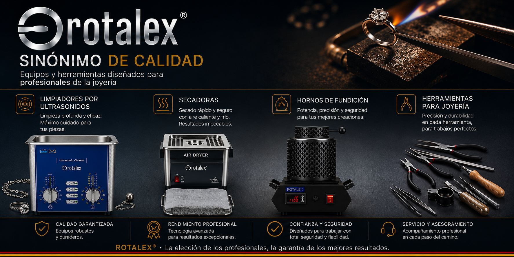 ROTALEX®: Sinónimo de Calidad para los Profesionales de la Joyería